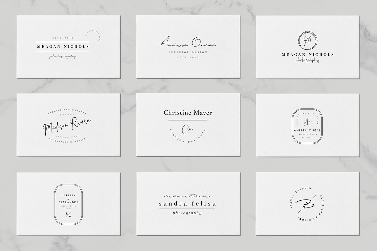 200 Trending Minimal Logo Bundle, a Branding & Logo Template by XpertgraphicD (Photo 46 of 52)