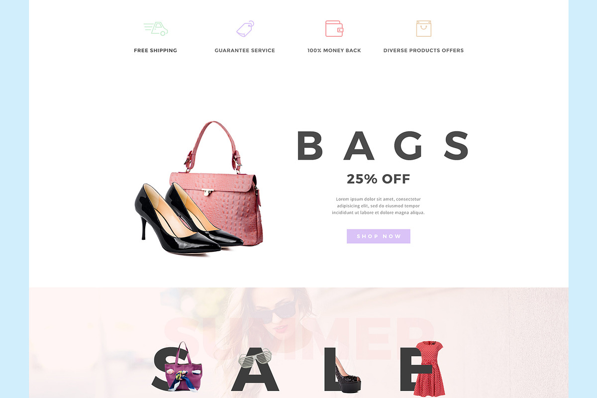 Yucca - Fashion Store PSD Template, a Websites & App Template by Spartak Vee (Photo 8 of 9)