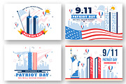 10 USA Patriot Day Illustration, a Person Illustration by denayunebgt (Thumbnail 3 of 4)