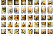 360 Yellow Shabby Chic Pages, an Illustration by HubbaDigitals (Thumbnail 7 of 7)