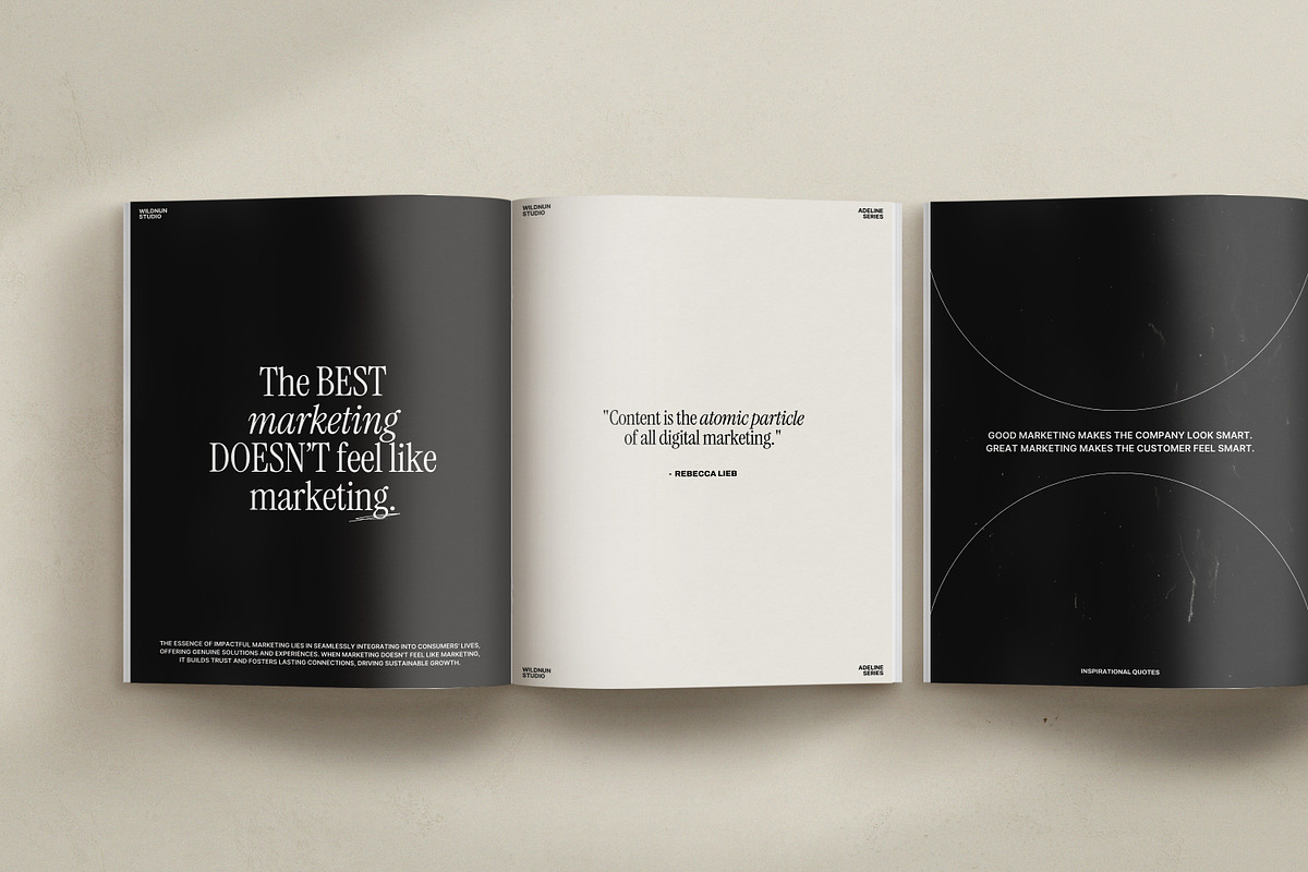 ADE / 2in1 Ebook & Workbook Kit, a Magazine Template by Wildnun Studio (Photo 33 of 46)