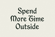 Trillium, a Blackletter Font by Bruised Goods (Thumbnail 10 of 12)