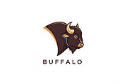 Stylized Buffalo Head, a Branding & Logo Template by Logocreative (Thumbnail 2 of 2)