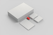 Board Game Box Mockup - 5 views, a Packaging Mockup by Illusiongraphic (Thumbnail 7 of 19)
