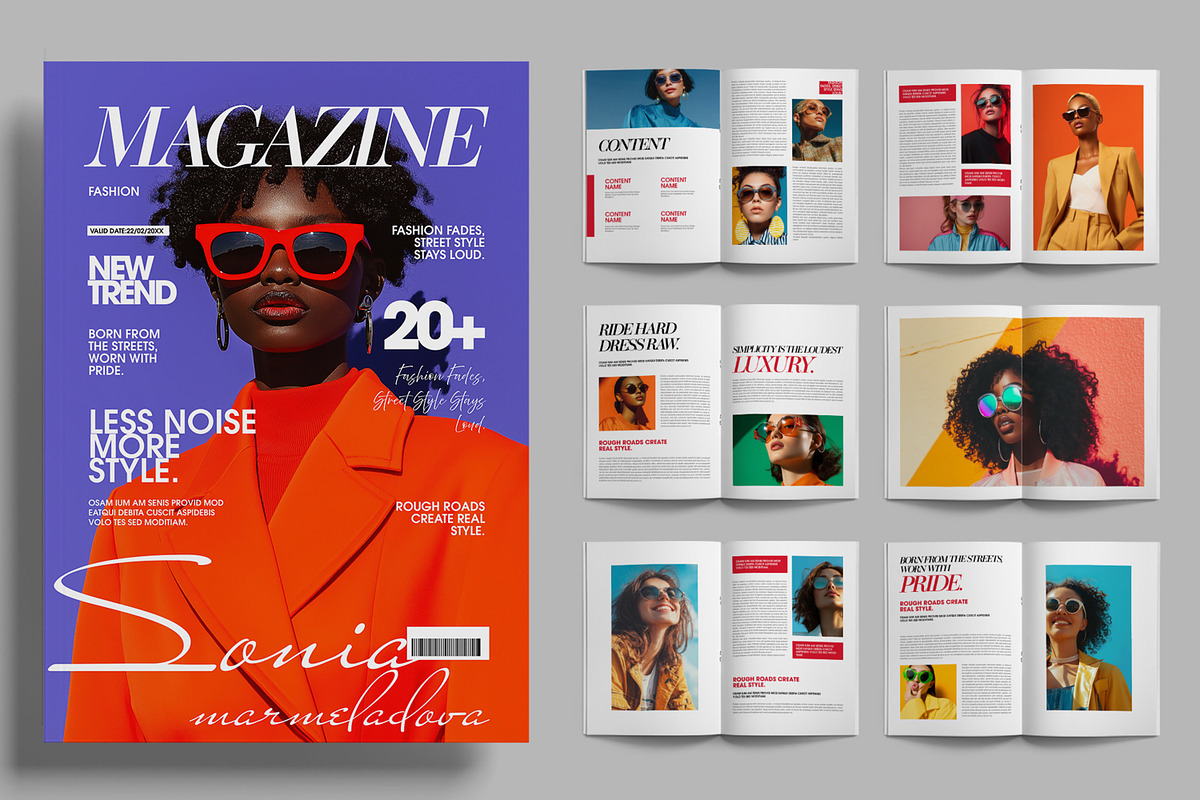 Minimal And Modern Fashion Magazine