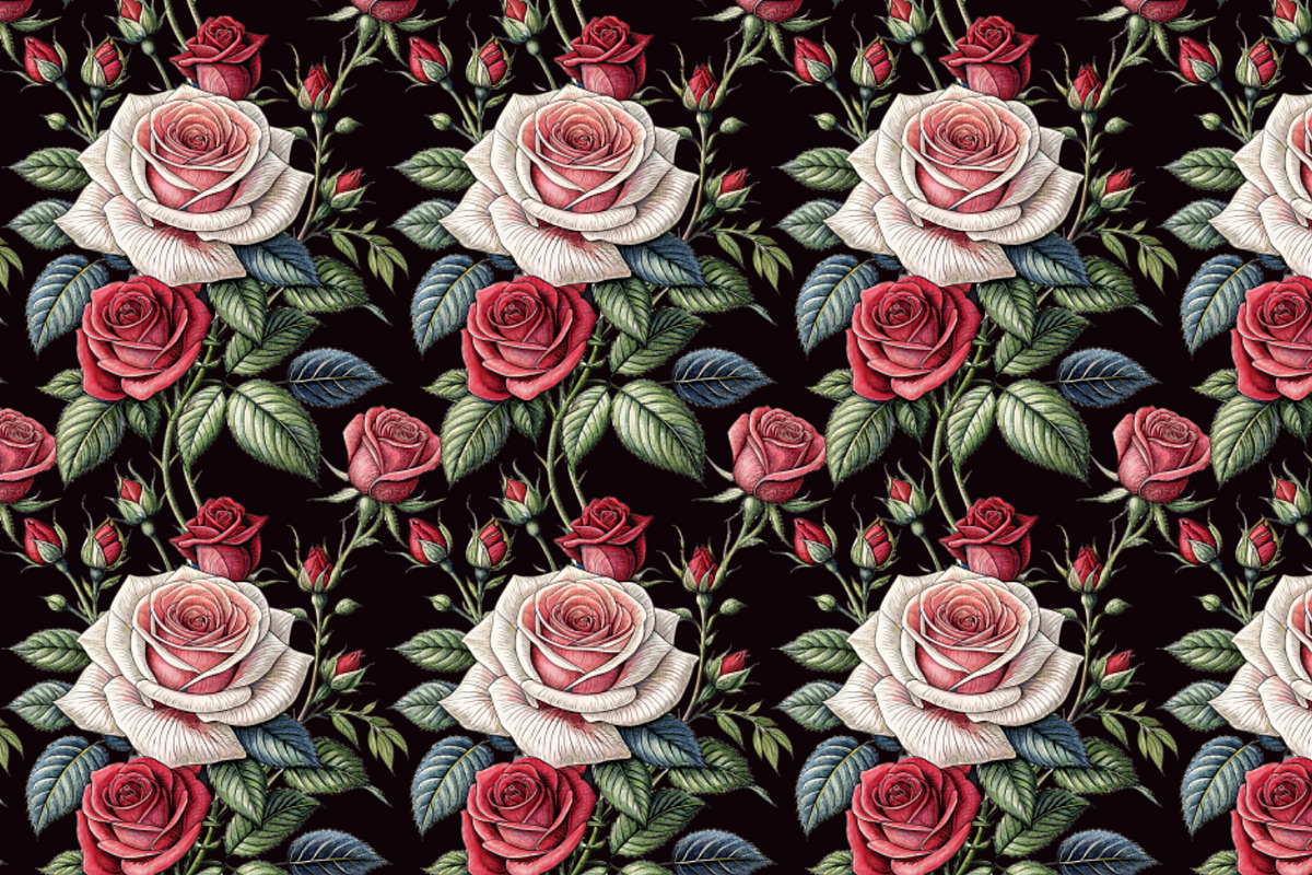 English Roses, a Pattern Graphic by Designs by Helen Trupak (Photo 12 of 13)