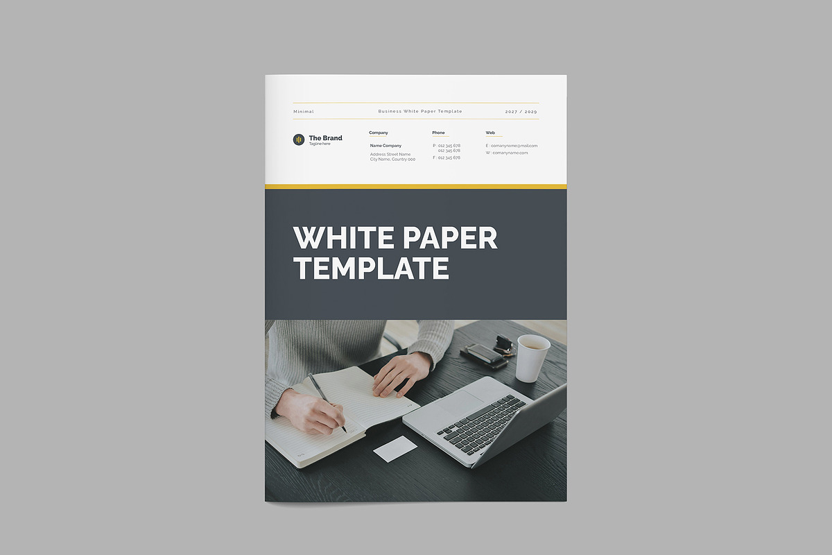 Whitepaper Template, a Brochure Template by afsar.hossain (Photo 2 of 9)