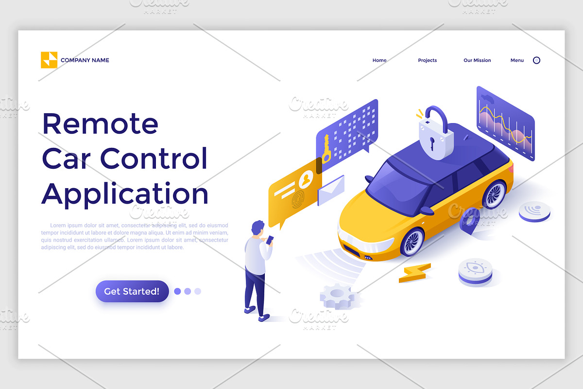 Isometric Solutions Mini. Part 3, a Templates & Theme by Andrew Kras Design (Photo 10 of 16)