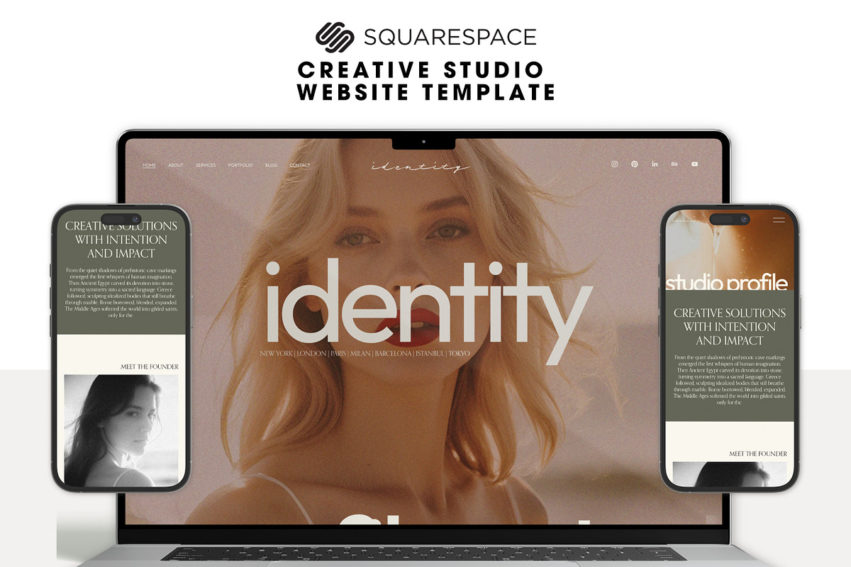 Squarespace Creative Studio Template, a Squarespace Template by Mockup Art Atelier (Photo 14 of 15)