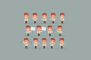 Character poses set 6