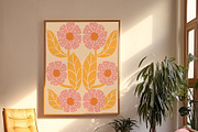 Retro Posters Groovy Flower Market, a Decorative Illustration by Ayya Studio (Thumbnail 4 of 16)