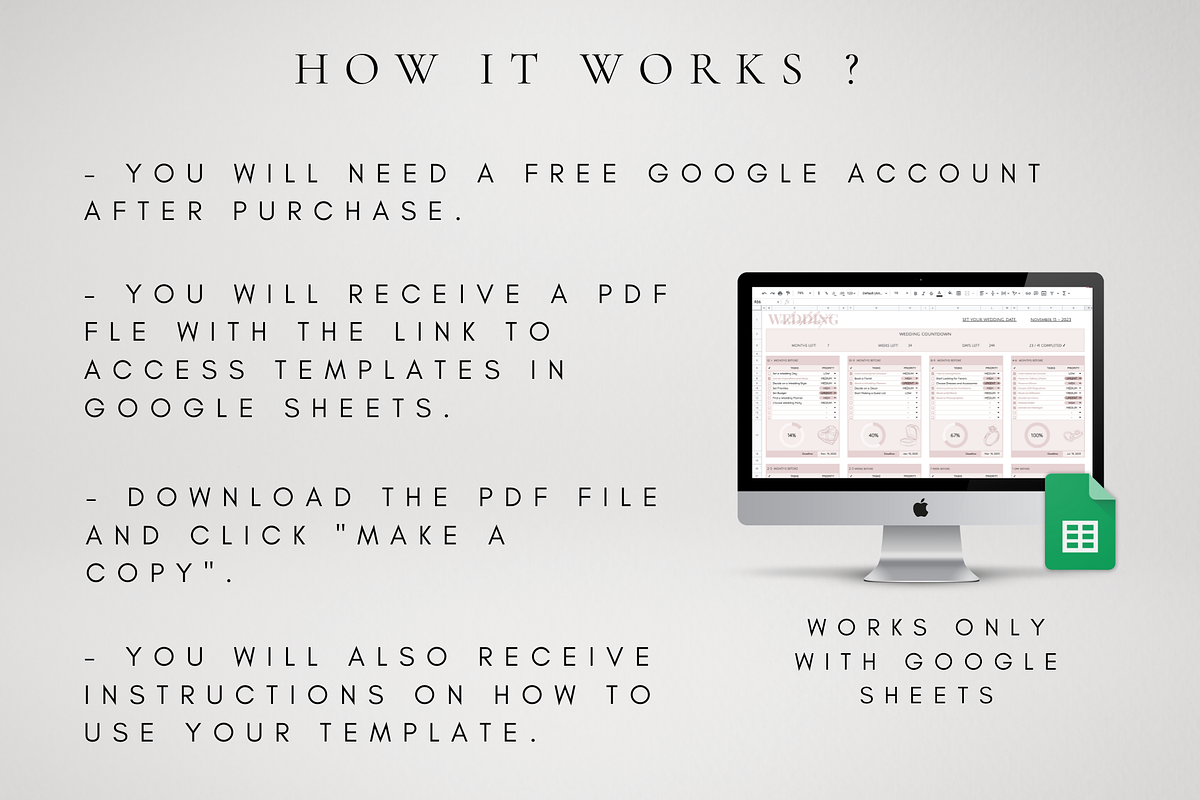 Digital Wedding Checklist, a Templates & Theme by BRANDcontent (Photo 4 of 5)