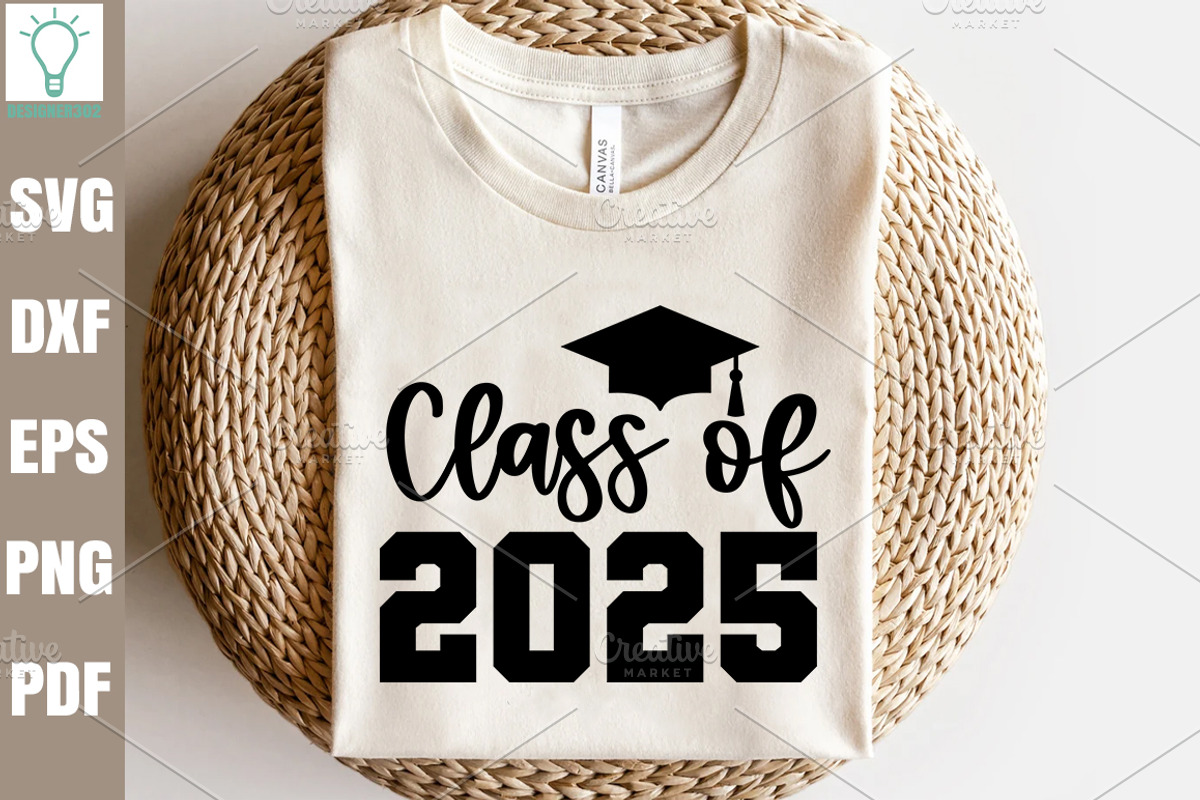 Graduation 2025 SVG Bundle,Senior 25, a Graphic by Designer302 (Photo 6 of 11)