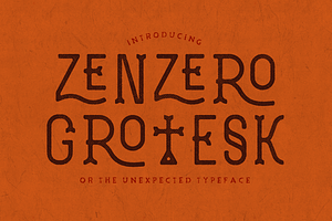 Zenzero Grotesk