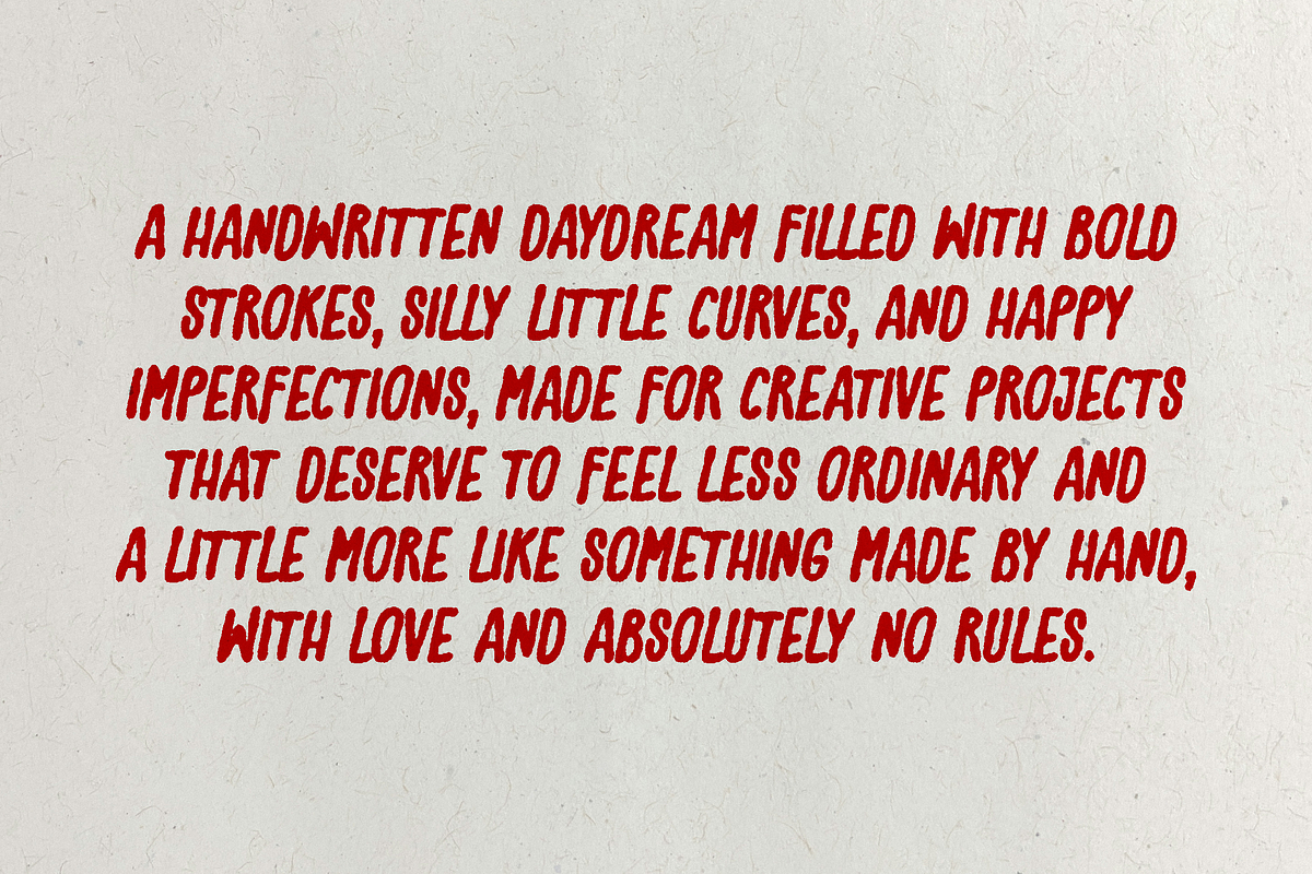 Aloneca Font, a Script Font by DearLailaStudio (Photo 3 of 6)