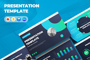 Sleek Marketing Pitch Deck, a Presentation Template by CreativeUP (Thumbnail 1 of 6)