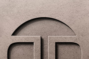 Logo Wall Mockup, a Product Mockup by GfxFoundry (Thumbnail 3 of 4)