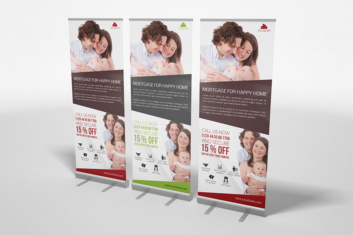 Mortgage RollUp Banner Template, a Presentation Template by don_2mba (Photo 2 of 5)