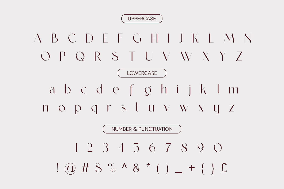 Astraal - Modern & Luxury, a Serif Font by BOOSH Studio (Photo 9 of 12)