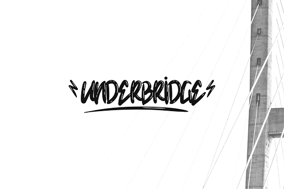 Underbridge Dirty Font preview 8