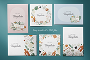 Scented candles vector illustrations, a Decorative Illustration by Fave Brush (Thumbnail 8 of 13)