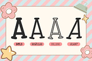 Fox Prince: 4 font styles, a Slab Serif Font by Fox7 By Rattana (Thumbnail 2 of 12)
