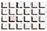 BIG SET of winter boho patterns, a Pattern Graphic by Vera●Suleimanova (Thumbnail 9 of 14)