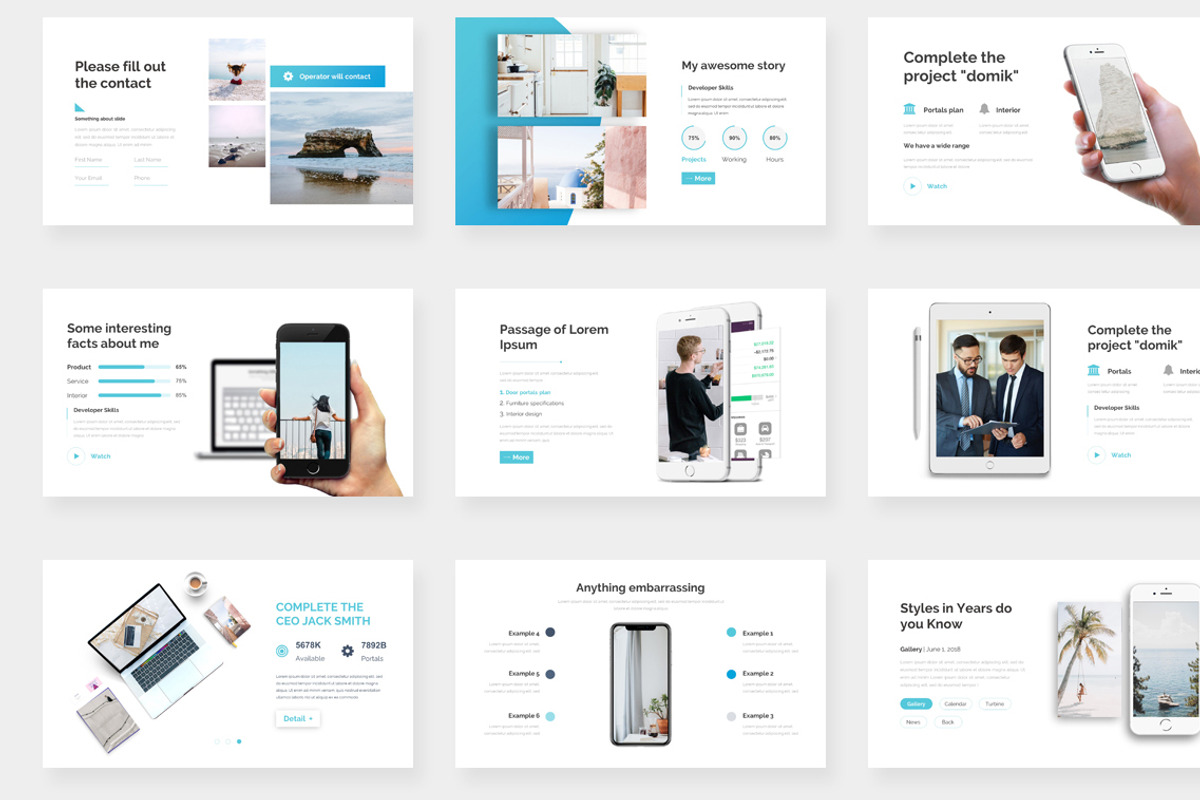 Civita Creative Powerpoint Template, a Presentation Template by One Percent Studio (Photo 8 of 22)