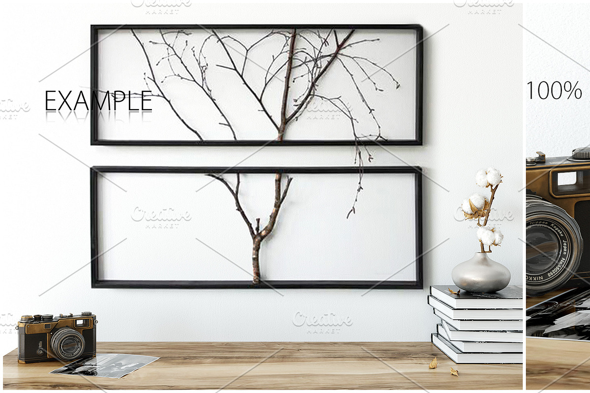 Frames & Walls Scandinavian Bundle, a Household Mockup by Yuri-U (Photo 30 of 38)