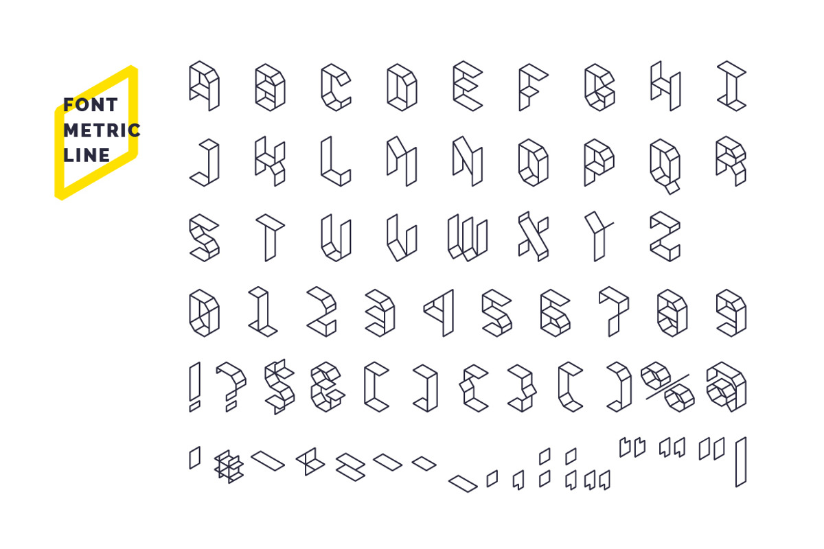 Metric display fonts, a Font by alekseiderin (Photo 9 of 11)