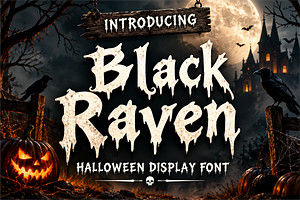 Black Raven Halloween