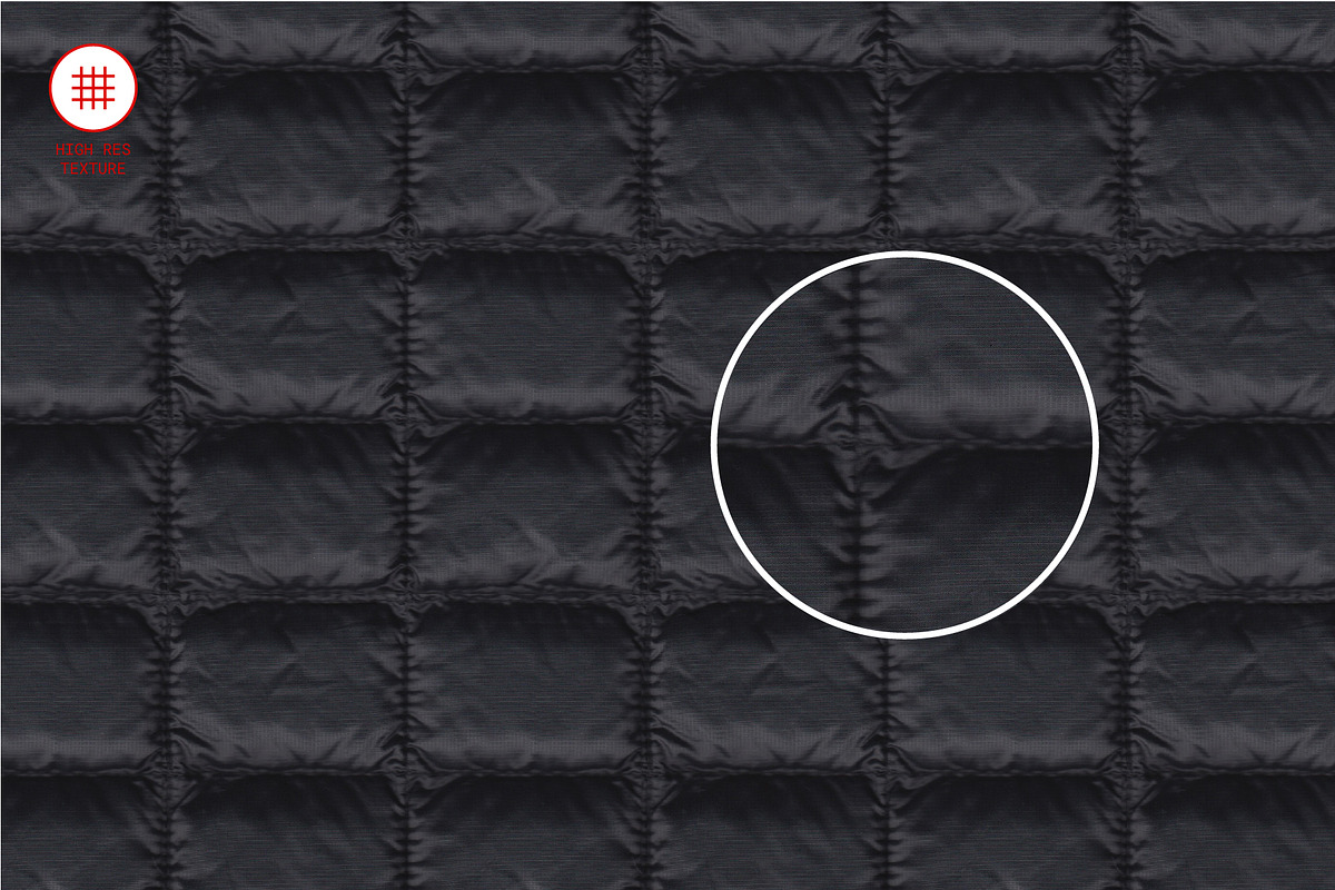 Nylon Puff Quilted Texture, a Pattern Graphic by Swatch Supply