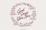 God Says You Are PNG, Unique, an Illustration by SharpMarketplace (Thumbnail 1 of 9)