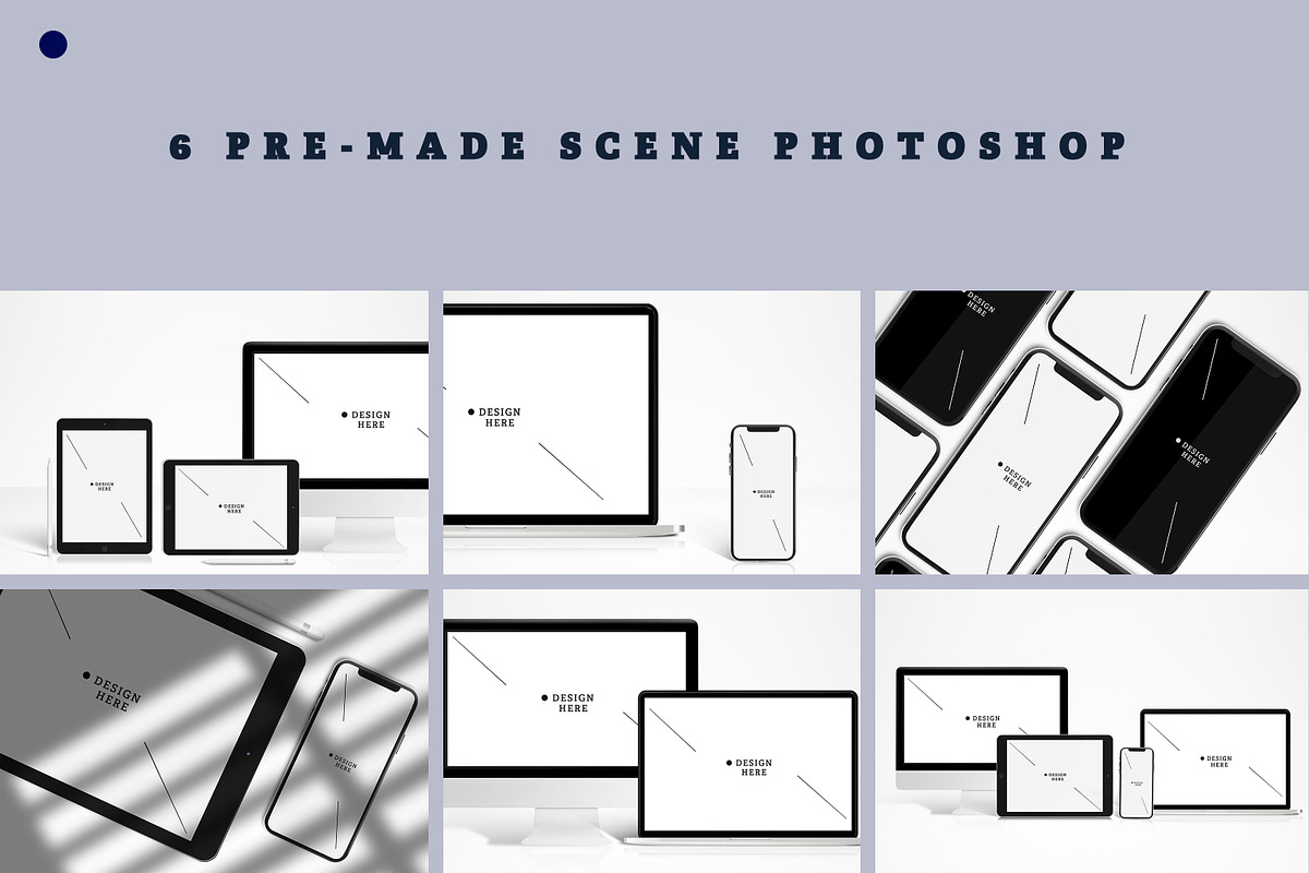 Multi Device Mockup Kit, a Books & Magazine Mockup by Defa Visual (Photo 8 of 8)
