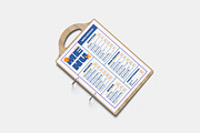 Menu Mockup, a Packaging Mockup by Hazzpro_Std (Thumbnail 3 of 5)