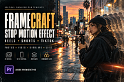 FrameRush Reels Premiere Pro, a Plug-in Add-On by AAA Presets (Thumbnail 1 of 3)