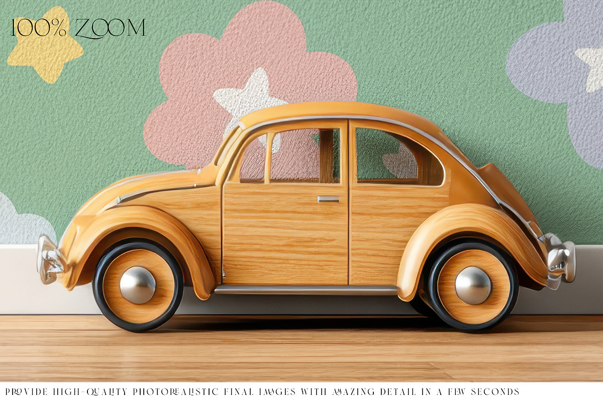 Nursery Wallpaper PNG & PSD Mockups, a Product Mockup by mock-ups (Photo 12 of 12)