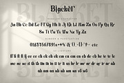 Blacket, a Serif Font by Letterara (Thumbnail 6 of 8)