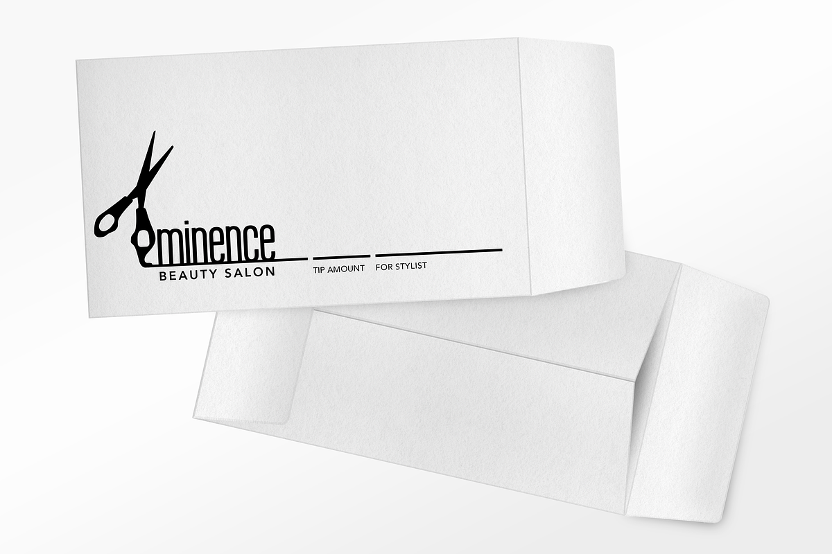 Tip Envelopes Mock-Up, a Mockup by Fat Girl Media (Photo 1 of 2)