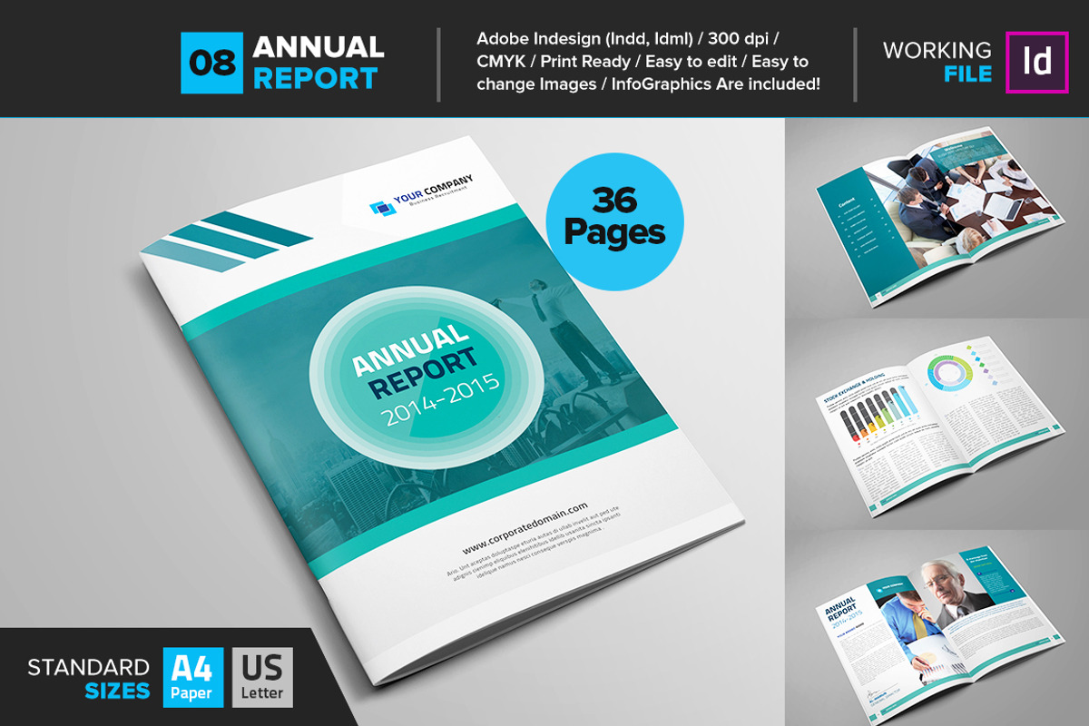 Annual Report BIG Bundle 01, a Brochure Template by Layout Design (Photo 16 of 21)