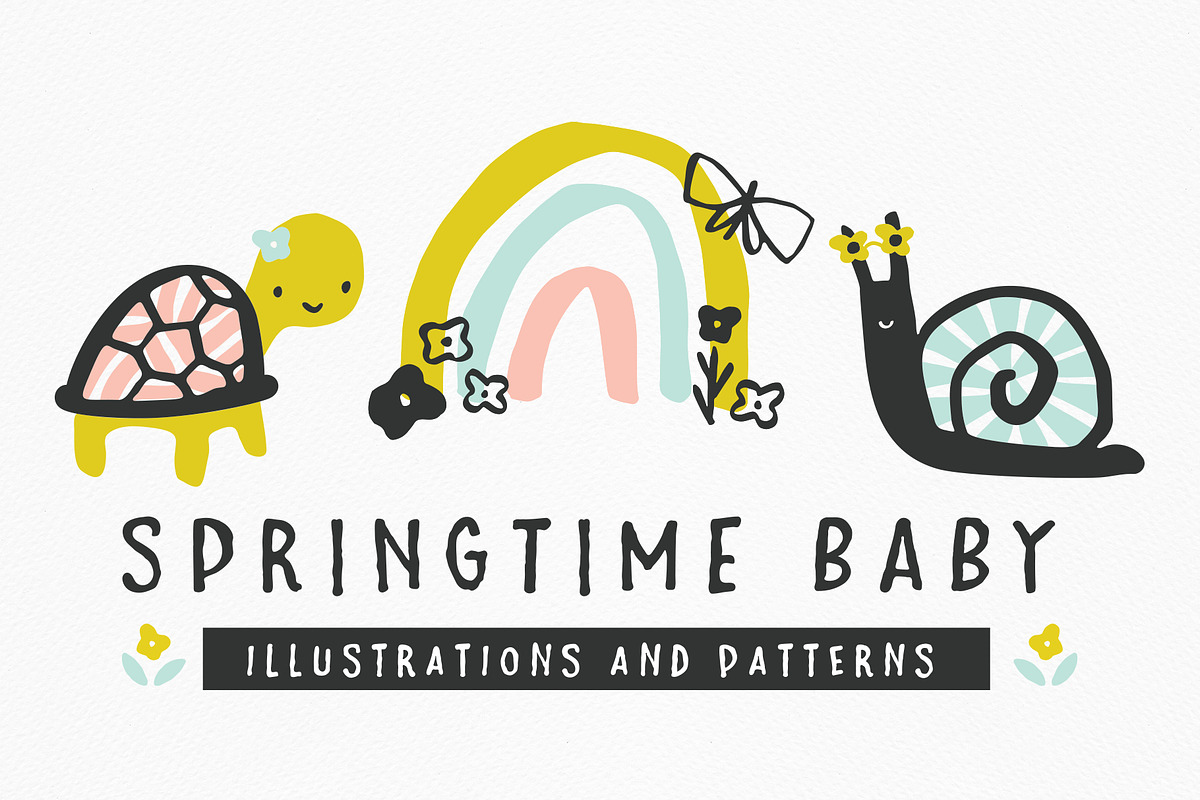Springtime Baby, an Animal Illustration by Allie Richardson Design (Photo 1 of 5)