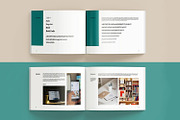 Brand Guidelines Photoshop Template, a Brochure Template by retrographix (Thumbnail 2 of 5)
