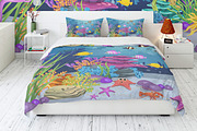 Under Water Landscape, a Texture Illustration by Digital Studio (Thumbnail 5 of 7)