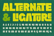 Mickon Font Family, a Sans Serif Font by Asenbayu (Thumbnail 10 of 15)