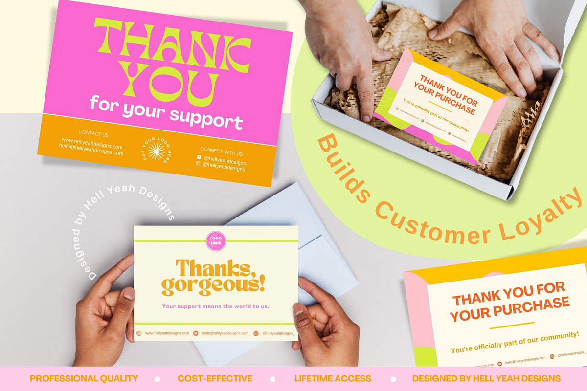 Funky Social Media & Brand Kit, a Branding & Logo Template by Hell Yeah Designs (Photo 8 of 15)