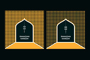 Ramadan Kareem Greeting, a Decorative Illustration by Lakhan1998 (Thumbnail 5 of 6)