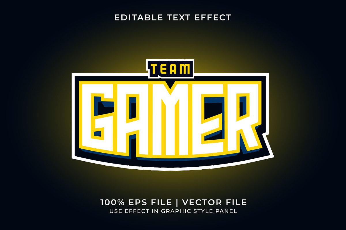 Gamer E-Sport Text Effects Bundle 2, a Layer Style Add-On by WM48 Shop (Photo 10 of 10)