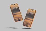 iPhone 17 Pro Max Mockup - 10 Scenes, an iPhone Mockup by Graphiculon (Thumbnail 11 of 11)