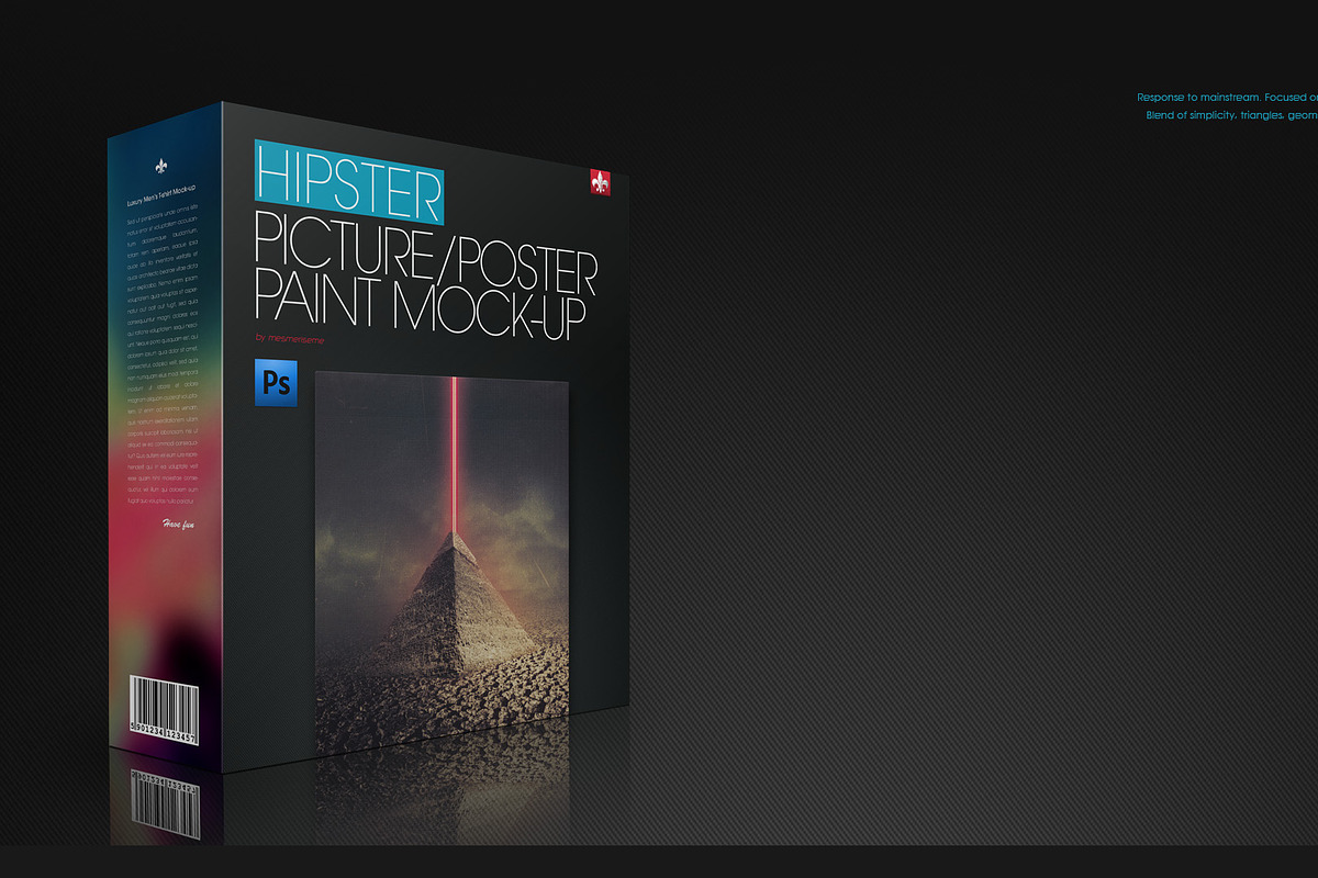 Picture/ Poster On 5 Stages Mock-up, a Product Mockup by Mocca Mockups Store (Photo 23 of 55)