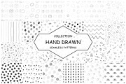 Hand drawn monochrone prints, a Pattern Graphic by ExpressShop (Thumbnail 1 of 4)